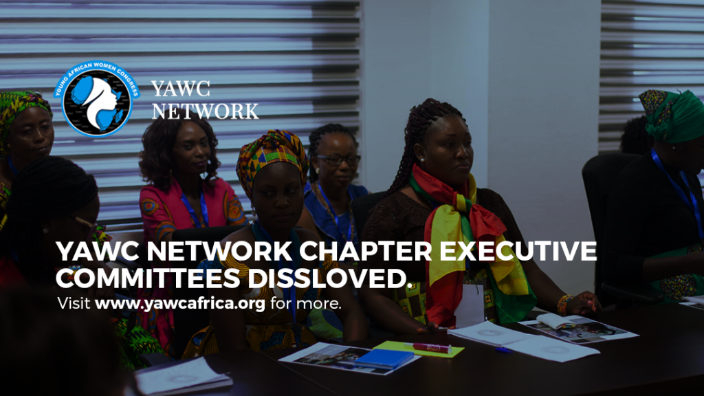 YAWC Network Council Dissolves Chapter Executive Committees