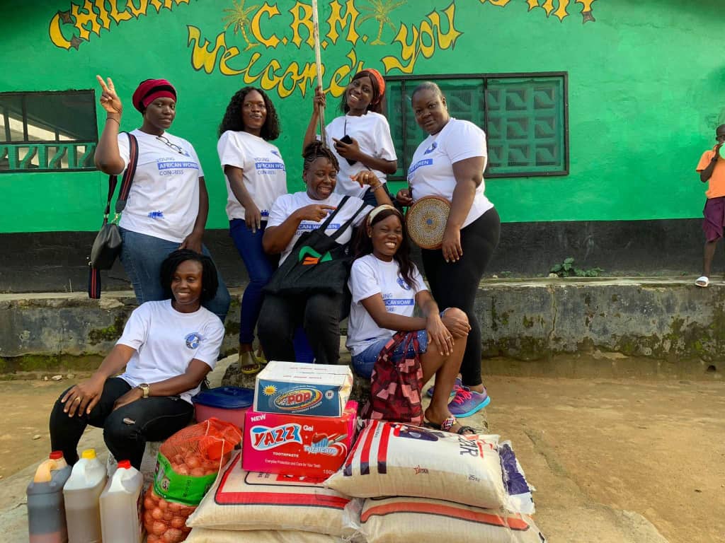 YAWC Network Liberia Chapter held a day-long Christmas Outreach